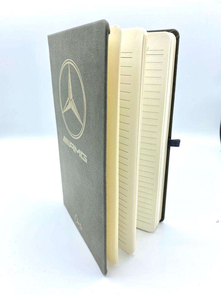 Notizbücher A5 mit Persönlicher Gravur/Text oder Logo